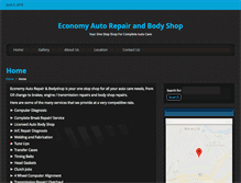 Tablet Screenshot of economyautorepairs.com